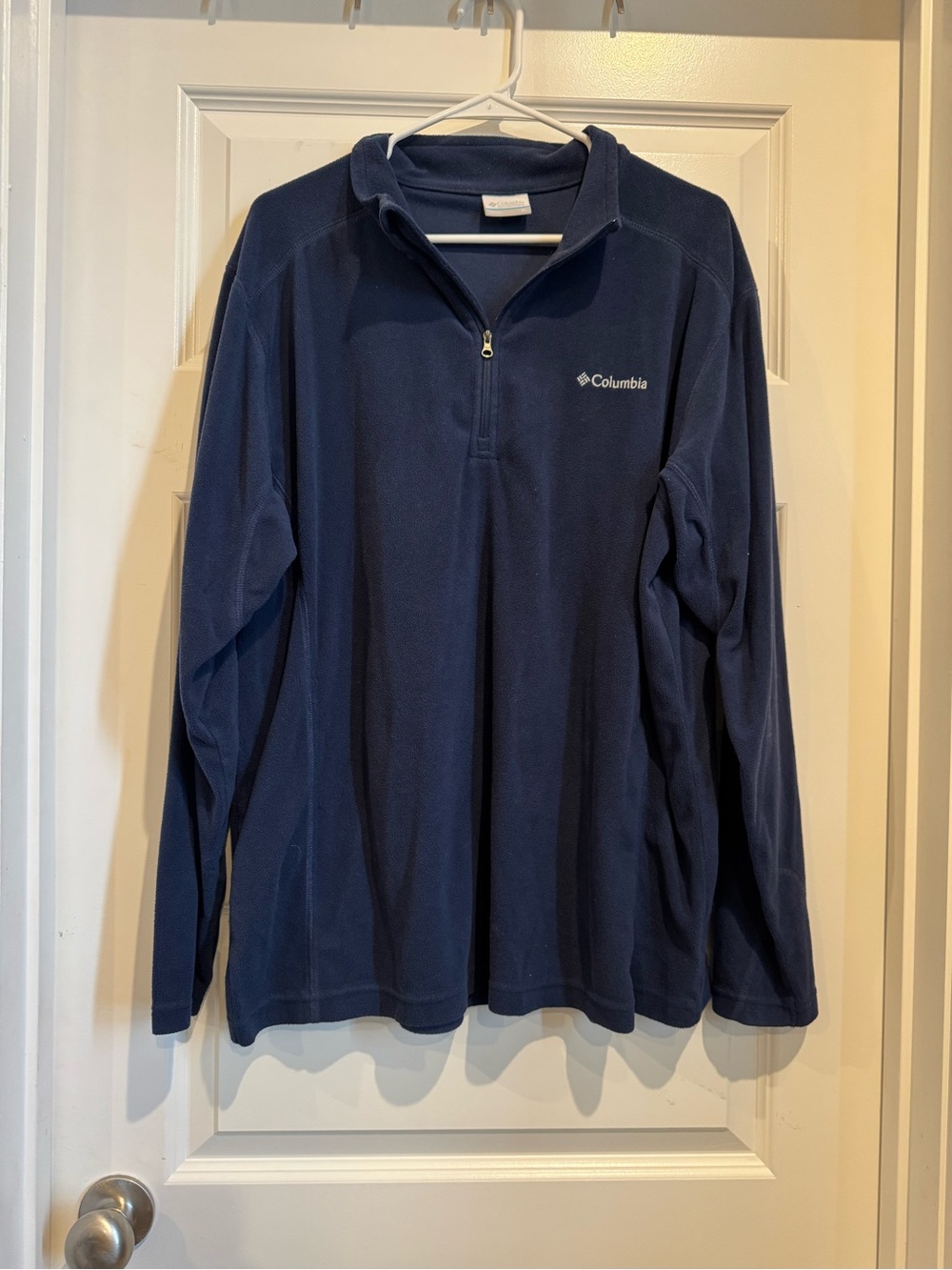 Columbia Navy Blue Fleece Pullover